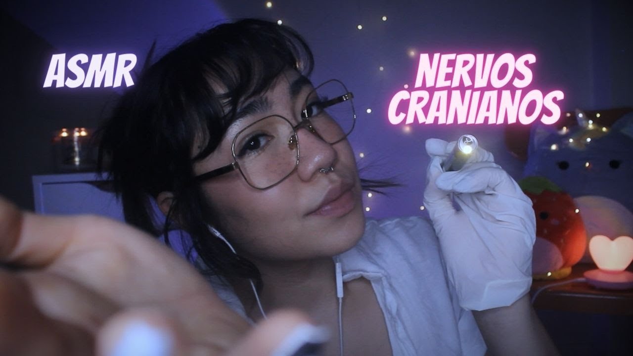 ASMR | EXAME DE NERVOS CRANIANOS (mas não é nada profissional)