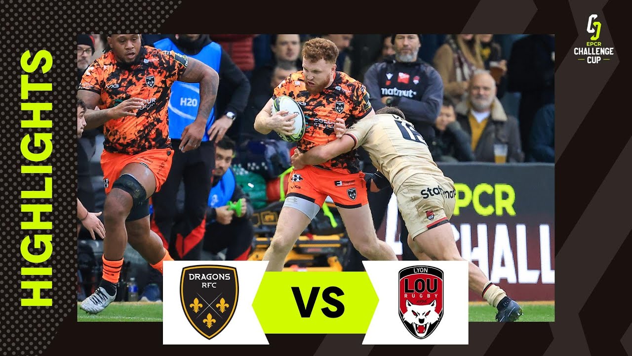 What a Thriller!!! | Dragons RFC v Lyon O.U | EPCR Challenge Cup Instant Highlights