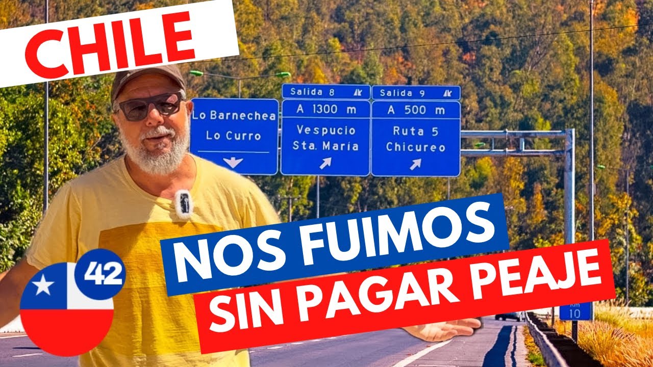 ❌NO PODES IR a SANTIAGO EN CHILE SIN SABER ESTO! LLEGAMOS y ya TENEMOS MULTAS QUE PAGAR! 🇨🇱😱#chile