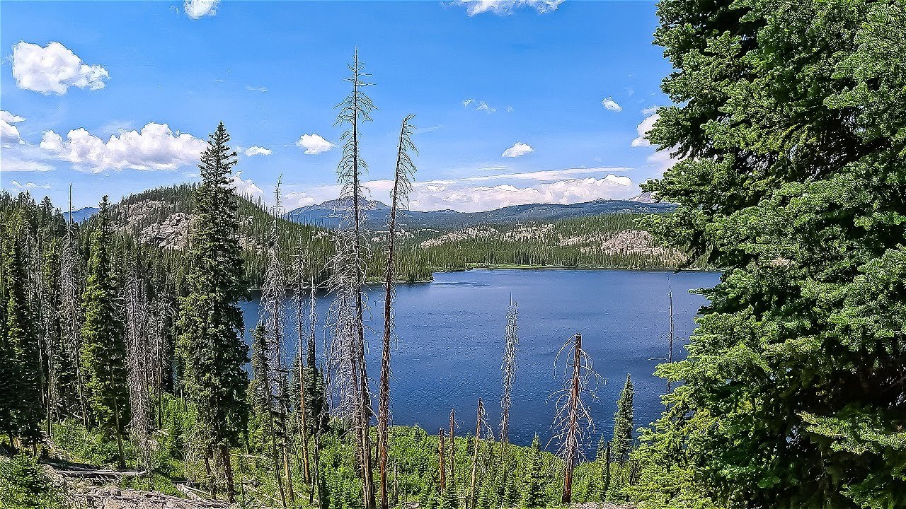 One Minute Hikes! Kersey Lake! Beautiful Beartooth Mountains!