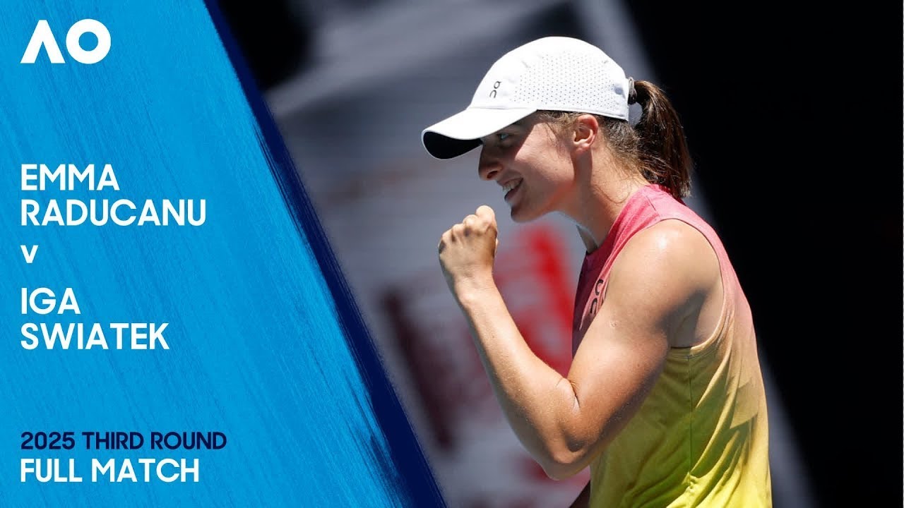 Emma Raducanu v Iga Swiatek Full Match | Australian Open 2025 Third Round