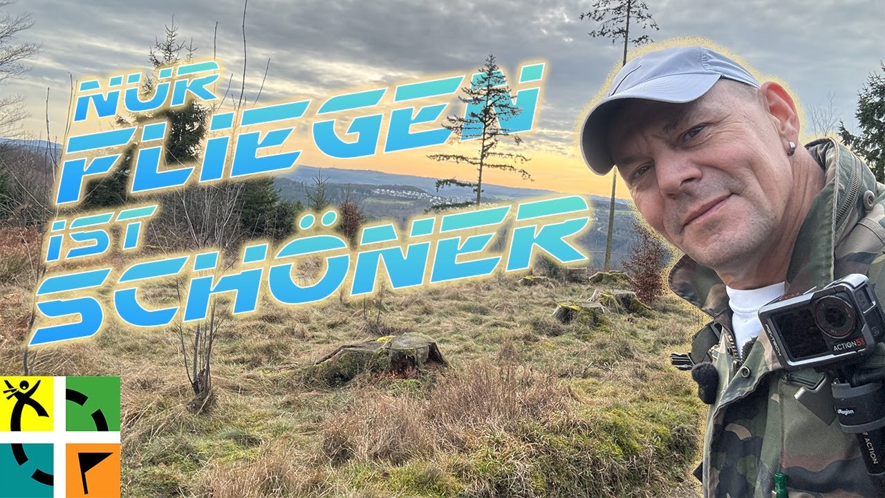 Geocachingrunde Sauerland 🥾🌳 Nur fliegen ist schöner