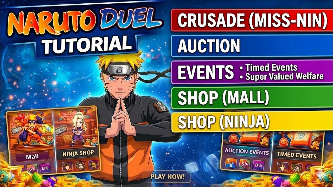  Naruto Duel - Tutorial Part 1