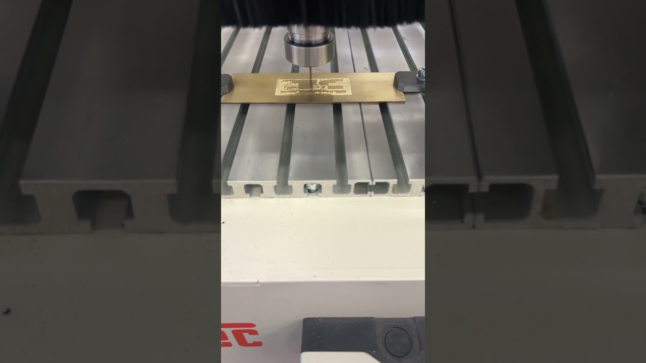 Pantografo Viper lavorazione su ottone