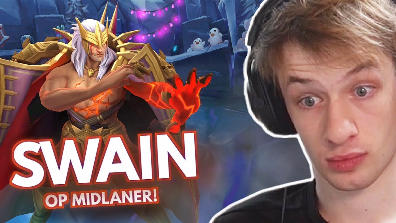 BEST MIDLANER OF THE PATCH? - SWAIN 😈