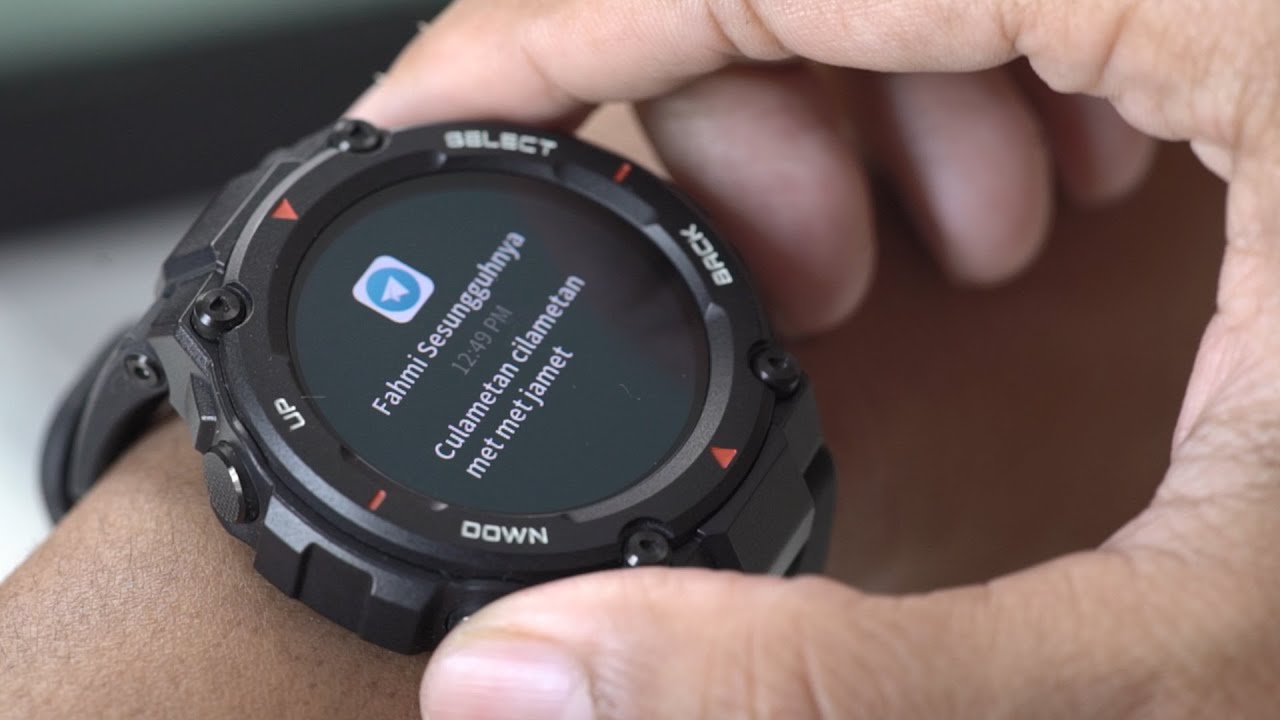 SMARTWATCH AMAZFIT YANG PALING GUE SUKA | Amazfit T-Rex Indonesia