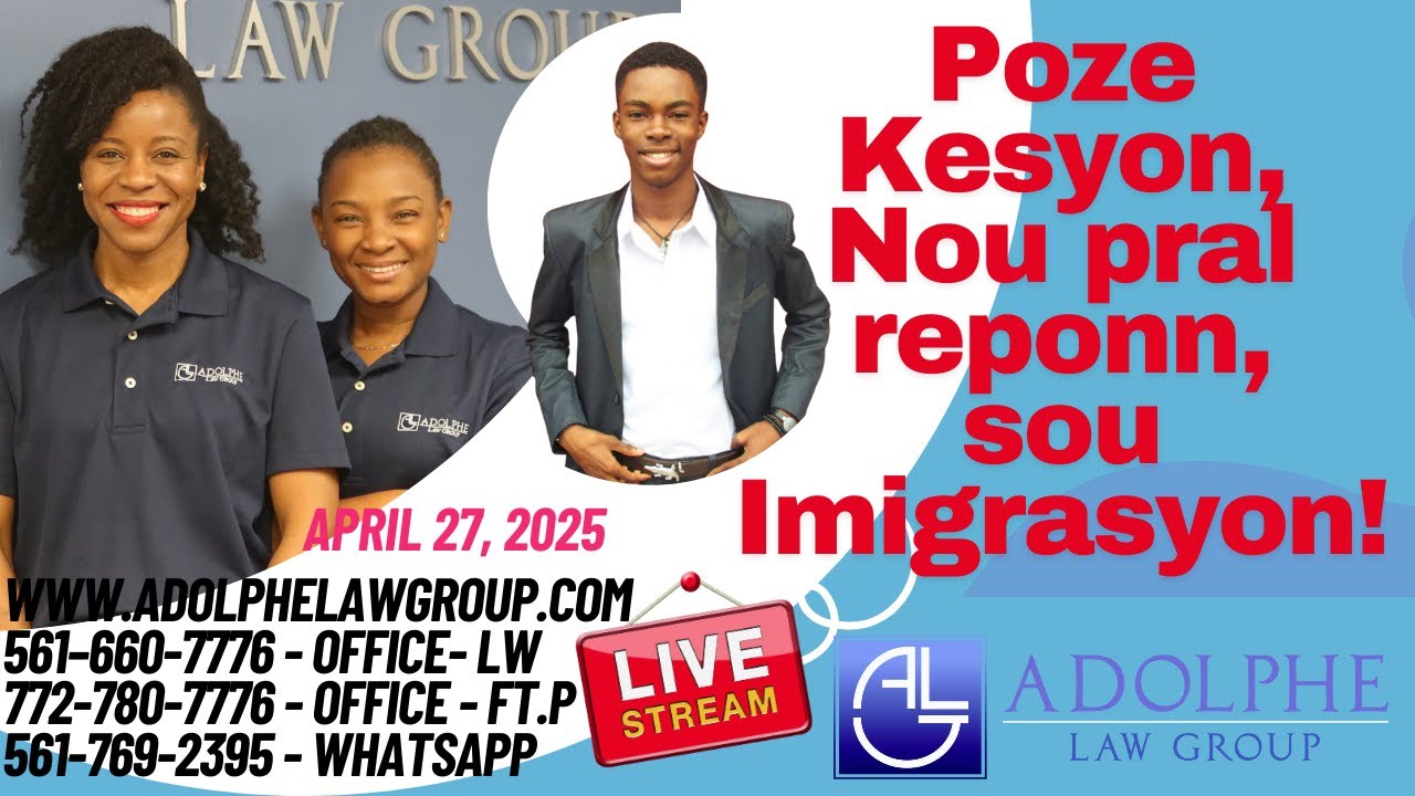 Infomasyon de Depotasyon! Imigrasyon, 4/27/25