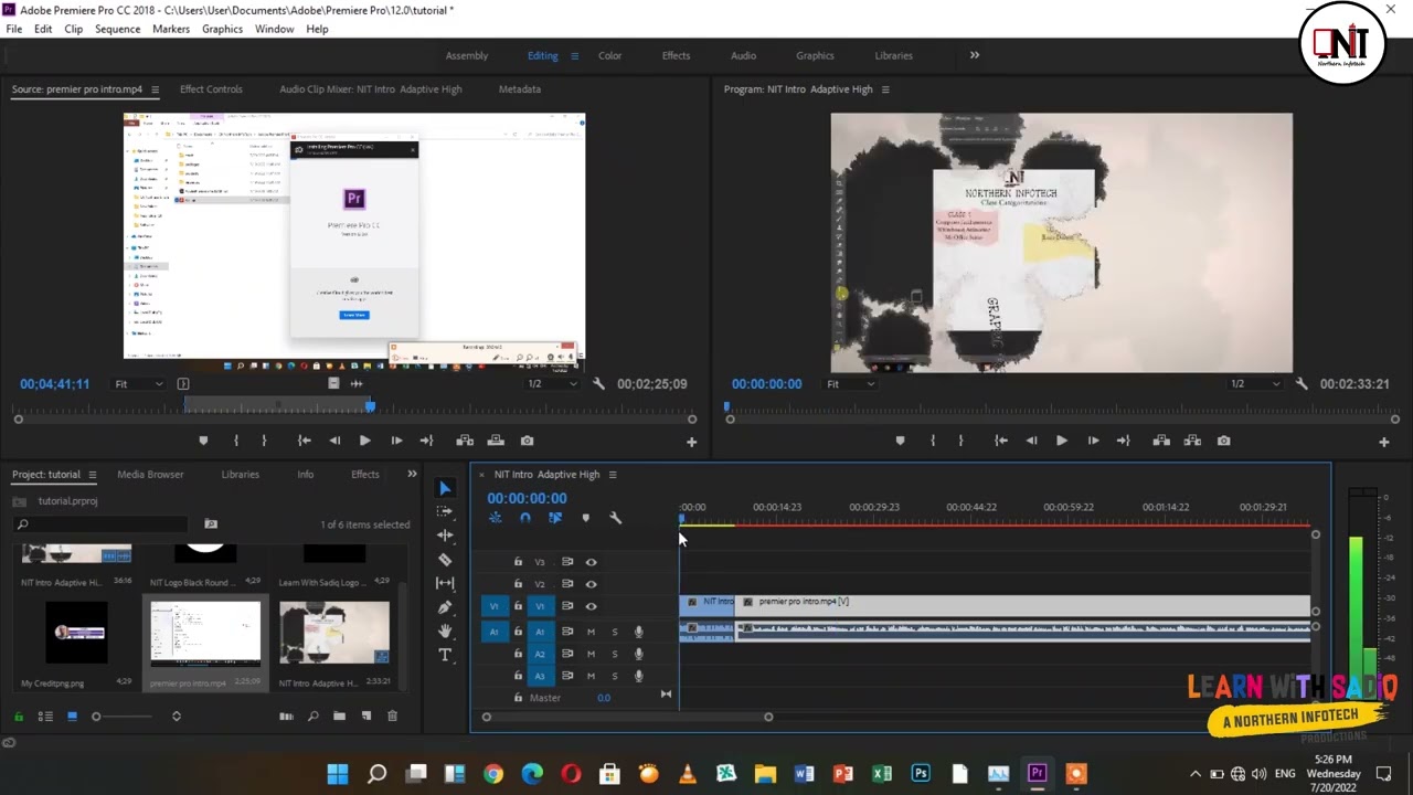 Yadda Zaka Koyi Video Editing - Learn Video Editing Part 4 Northern InfoTech