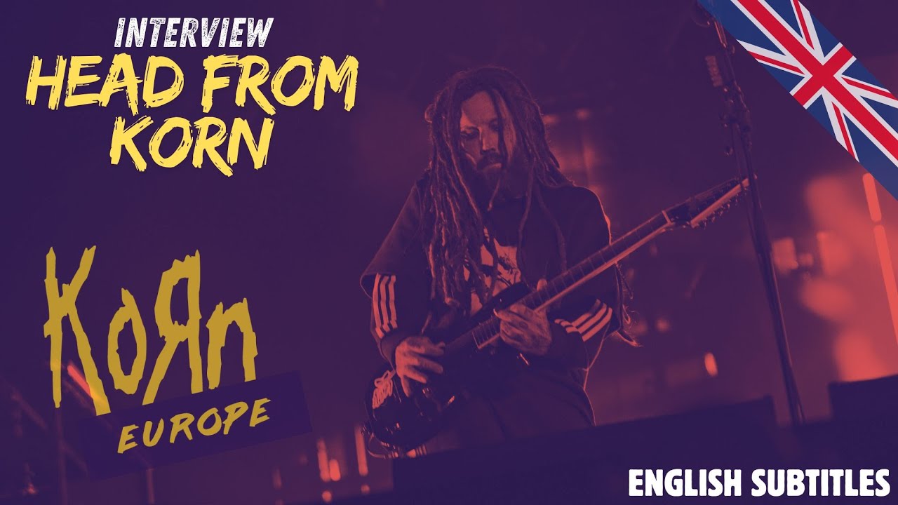 Korn Europe Exclusive Interview with Brian 'Head' Welch, France, August 2024