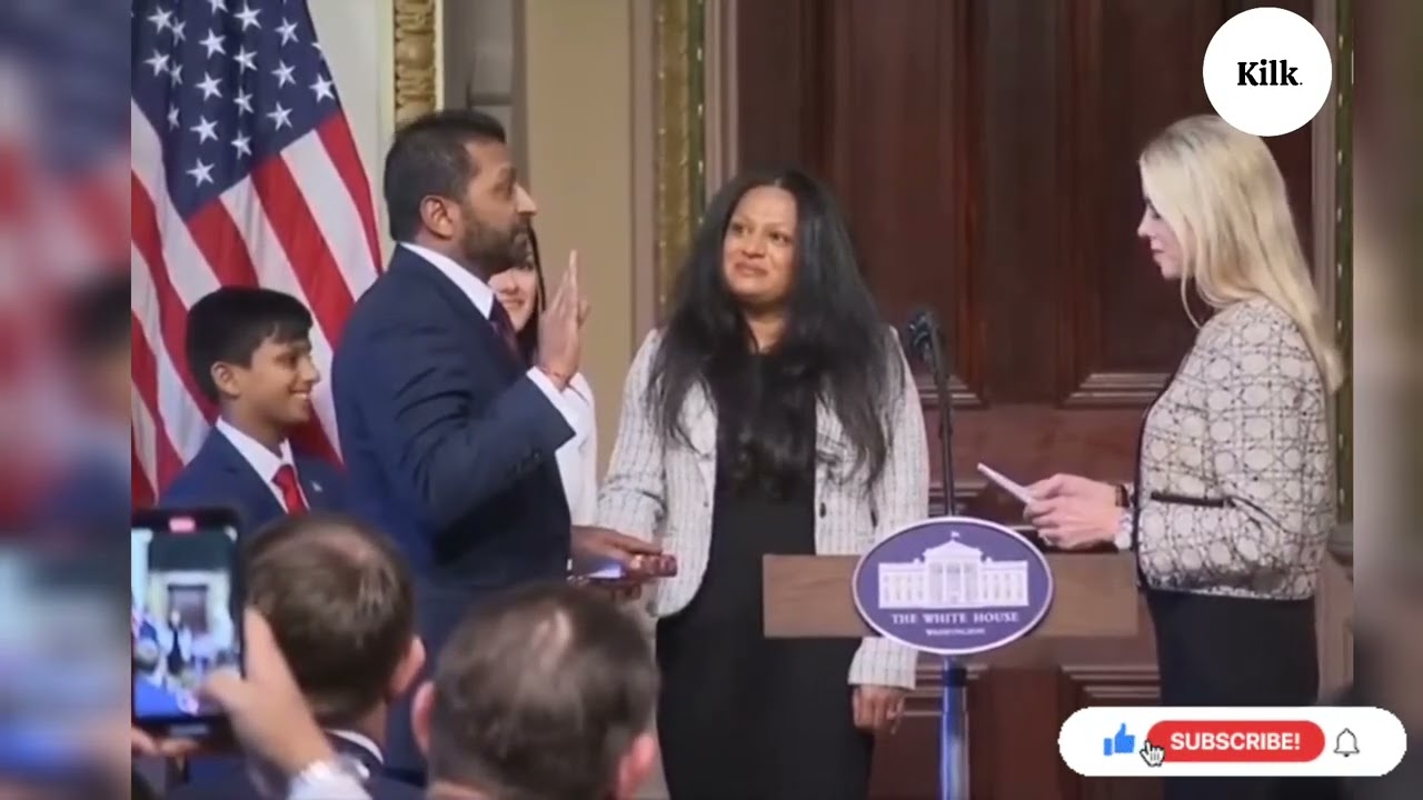 Kash Patel Takes Oath On Bhagwad Gita In The 'Indian Treaty Room', Sworn In By AG Pam Bondi