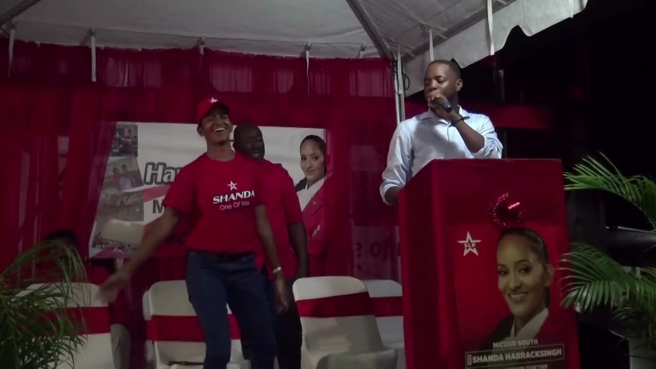 Micoud South Public Meeting - Blanchard