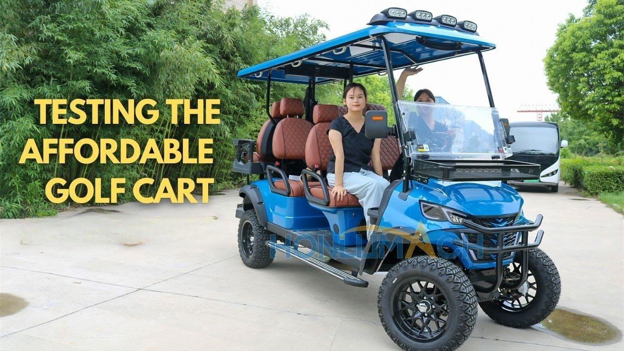 Testing The Cost Effective Golf Cart | 6 Seat Golf Cart