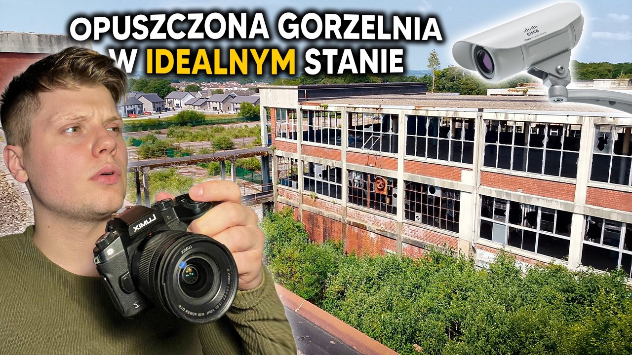 ZNALAZŁEM CAŁKOWICIE ZACHOWANE LABORATORIUM! Czekała na nas ochrona i kamery... - Urbex POV
