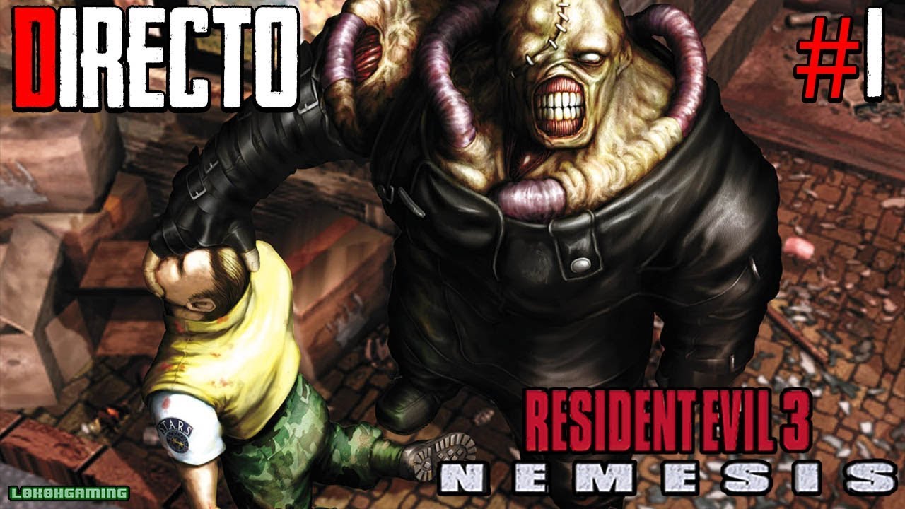 Resident Evil 3 Nemesis - Directo Completo Dificil - Español - Clasico de Terror - Psx - Retro