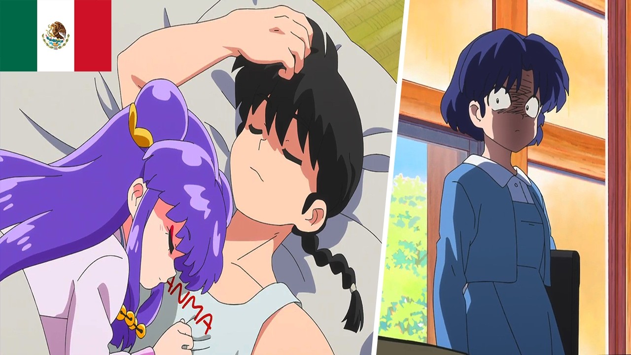 AKANE se pone CELOSA & encuentra a RANMA durmiendo con SHAMPOO II RANMA 1/2 - Doblaje LATINO