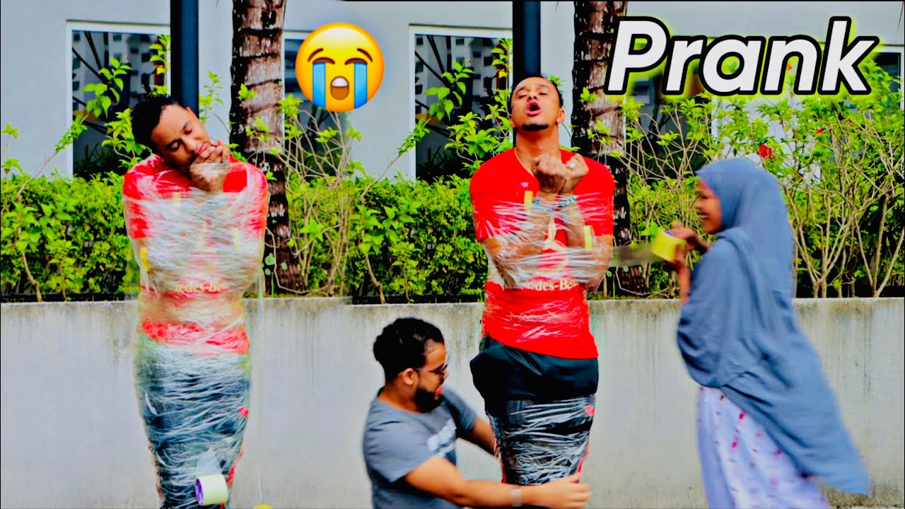 PRANK MAR DANBE MA AMINI DOONO SAYID & FILSAN…….😭