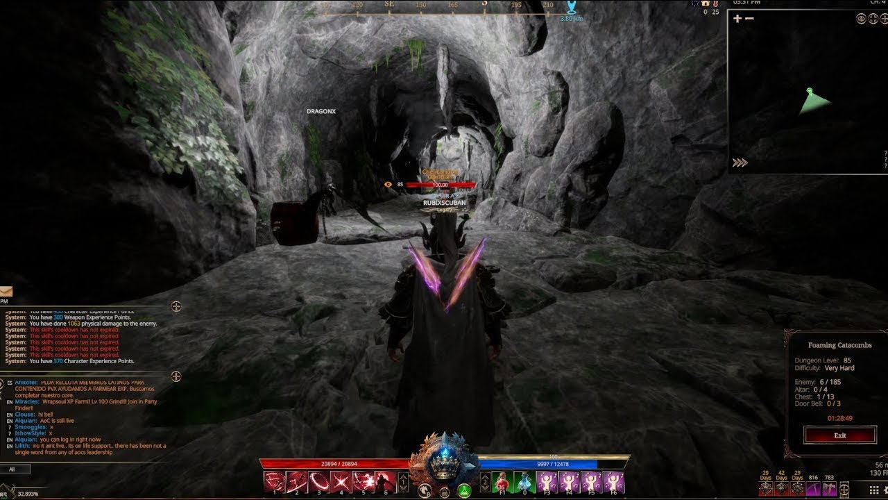The Quinfall - Dual Daggers Gameplay - Dungeons - XP and Gear Farming