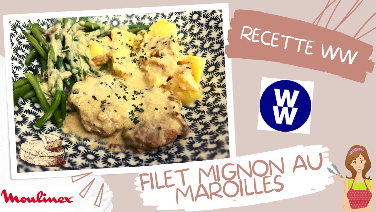 Recette Weight watchers Filet mignon au maroilles avec le Cookeo (Sand Cook&Look)