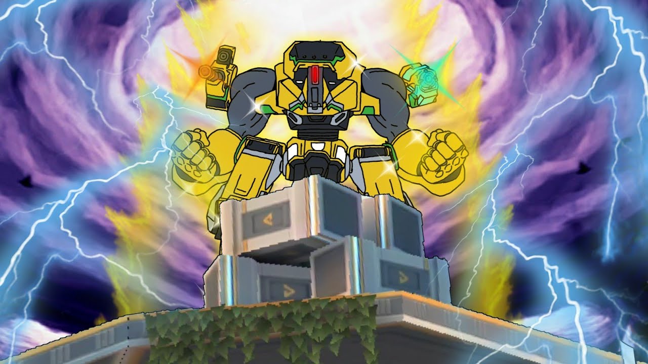 RailGun 16 GUARDIAN, забавное видео Mech Arena.