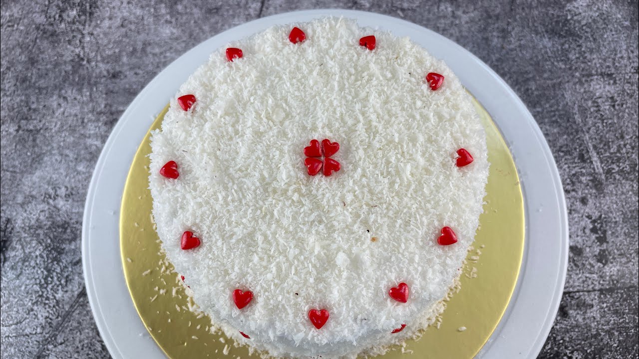 Vegan Coconut Cake | Vegan Coconut cake from Scratch