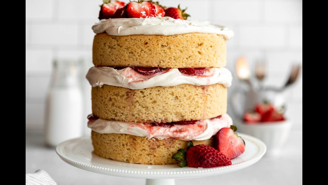 Vegan Strawberry Shortcake