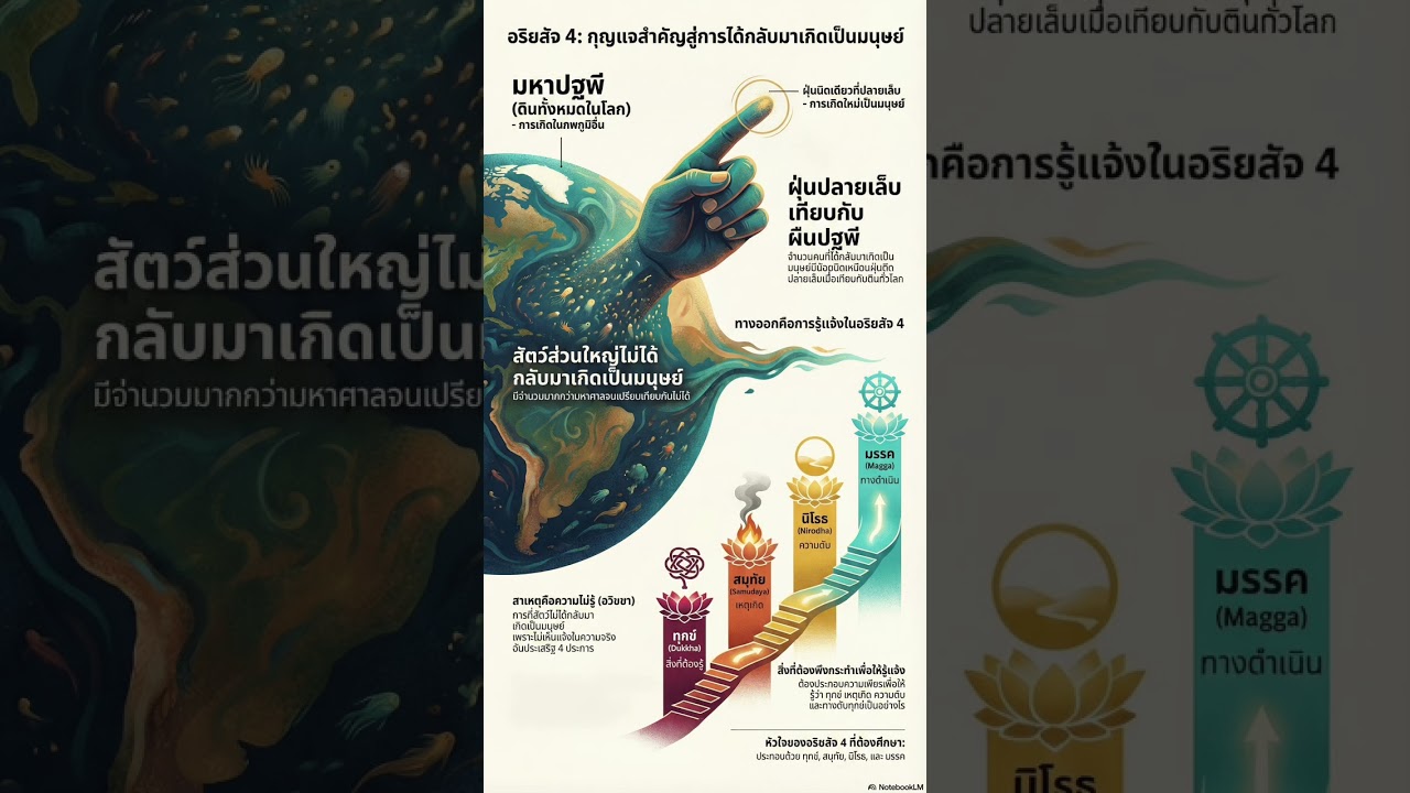 สัตว์ที่ได้กลับเกิดเป็นมนุษย์มีน้อย