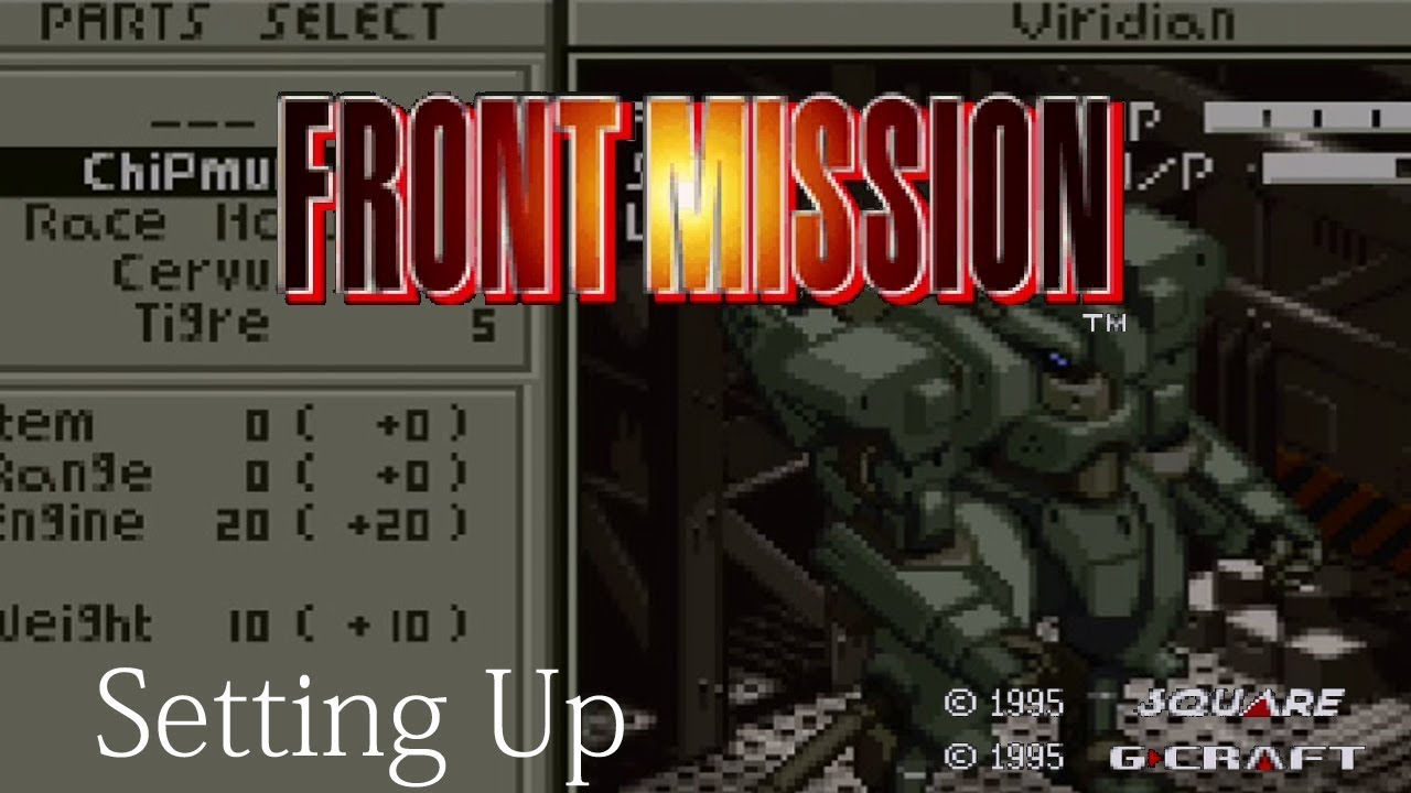 FRONT MISSION - Setting Up (セットアップBGM)