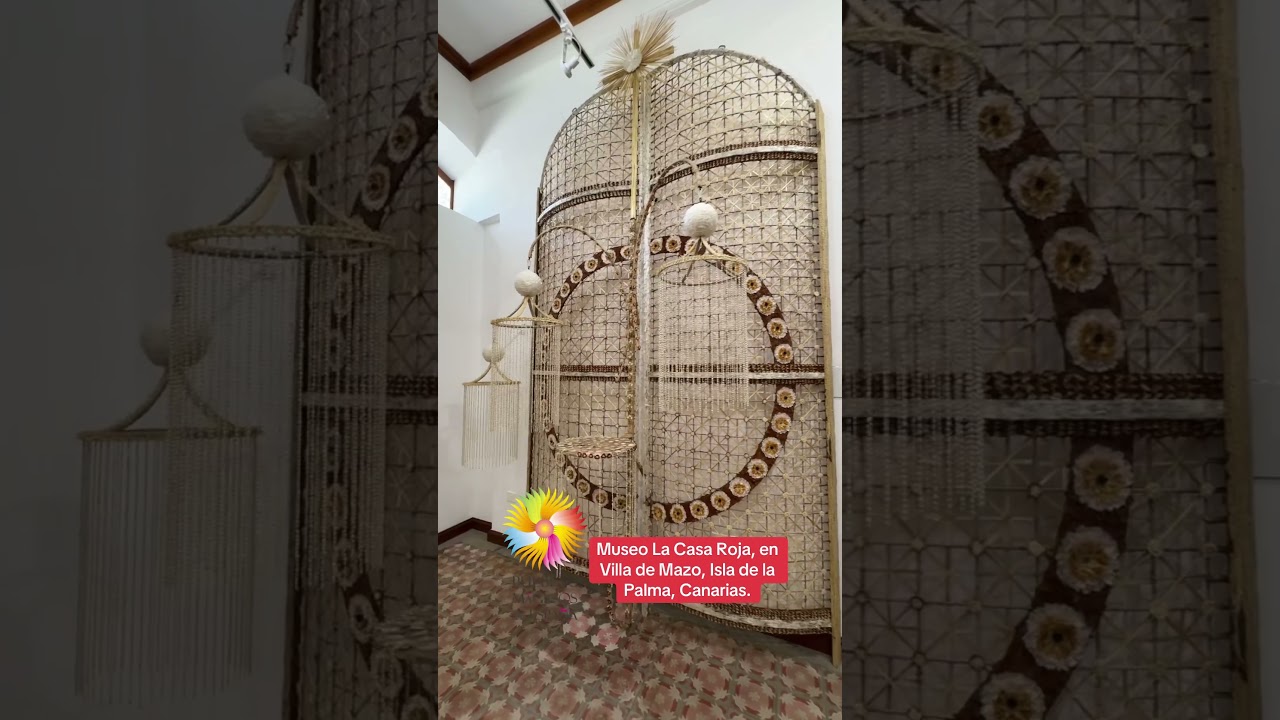 Museo la casa roja. Villa de Mazo, Isla de la Palma, Canarias.