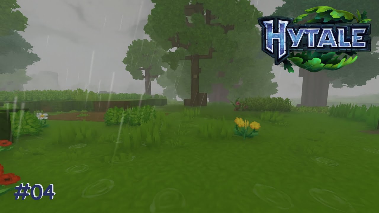 Hytale #04 -Rainy Day🌧️☔-