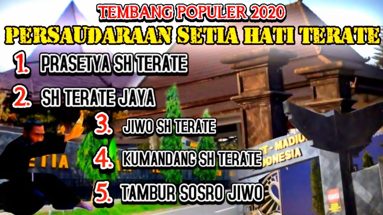 Lagu PSHT Terbaru 2020 - Kidung Jawa Penuh Makna SH TERATE