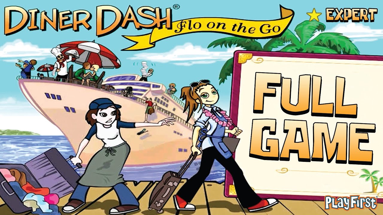 Diner Dash: Flo on the Go (PC) - Full Game 1080p60 HD Walkthrough - No Commentary
