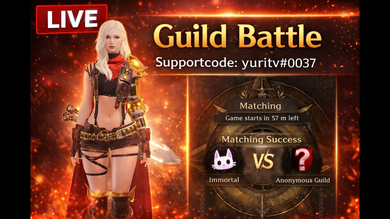🔴LIVE:Night Crows Guild Battle~!