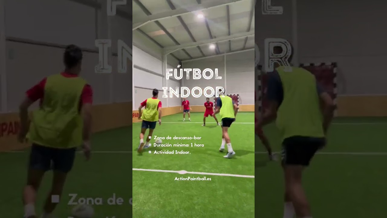 F&Uacute;TBOL INDOOR VALLADOLID ⚽️ ⚽️⚽️ puedes alquilar nuestra pista indoor multideporte con zona de bar.
