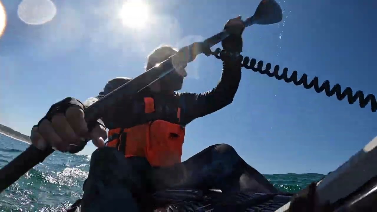 kayak surf launch Sodwana