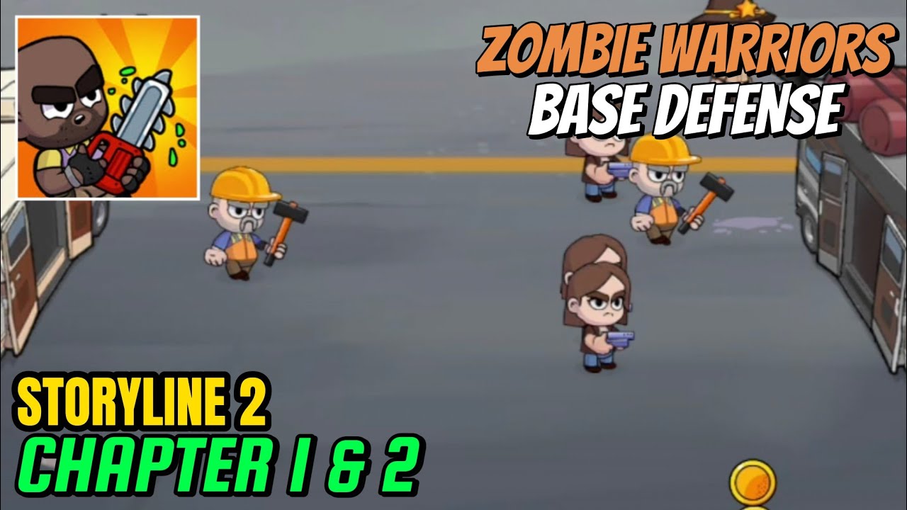 ZOMBIE WARRIORS BASE DEFENSE - STORYLINE 2 (CHAPTER 1 & 2)