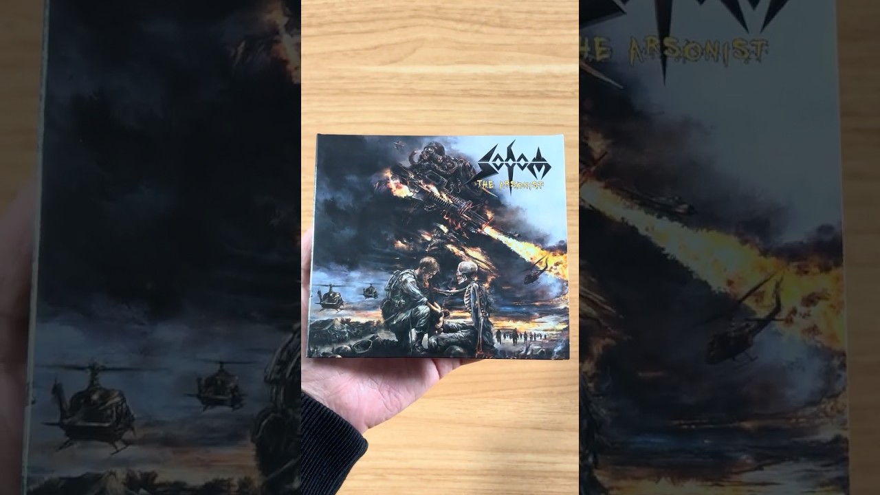 Sodom - The Arsonist CD Unboxing