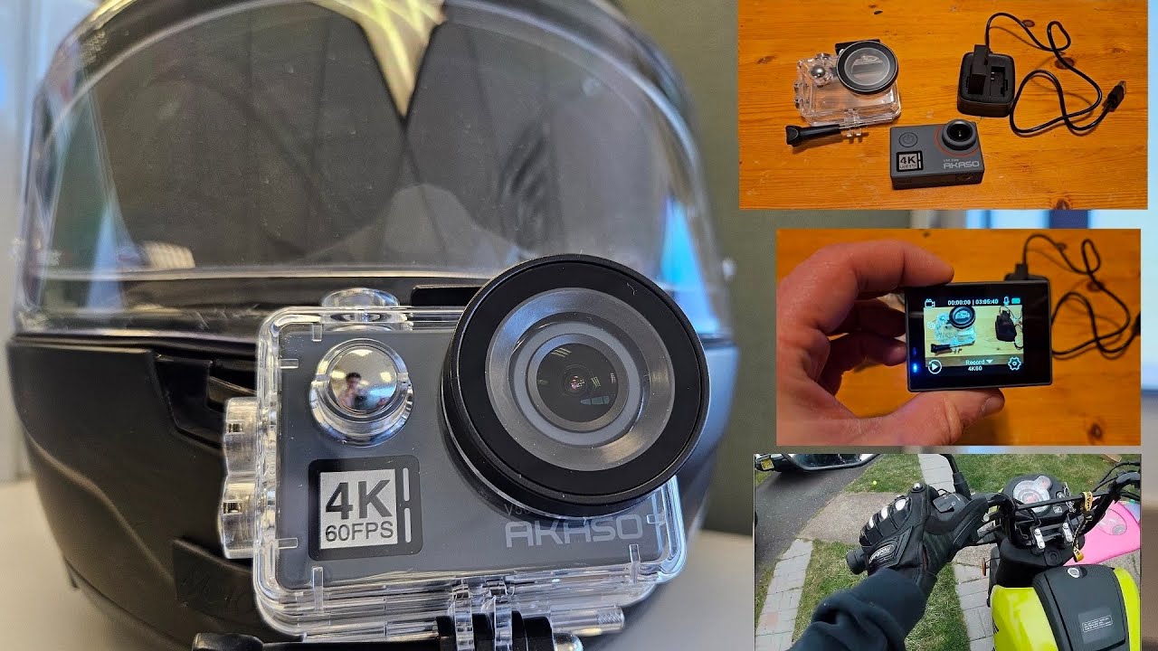 AKASO V50 Elite: Review - Pros, Cons & Points to Consider & Motorcycle Stability Test