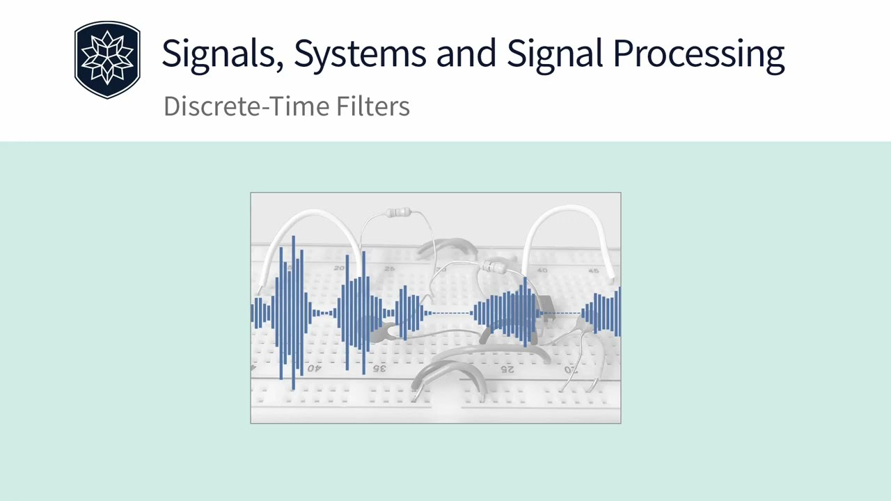 Lesson 21. Discrete-Time Filters