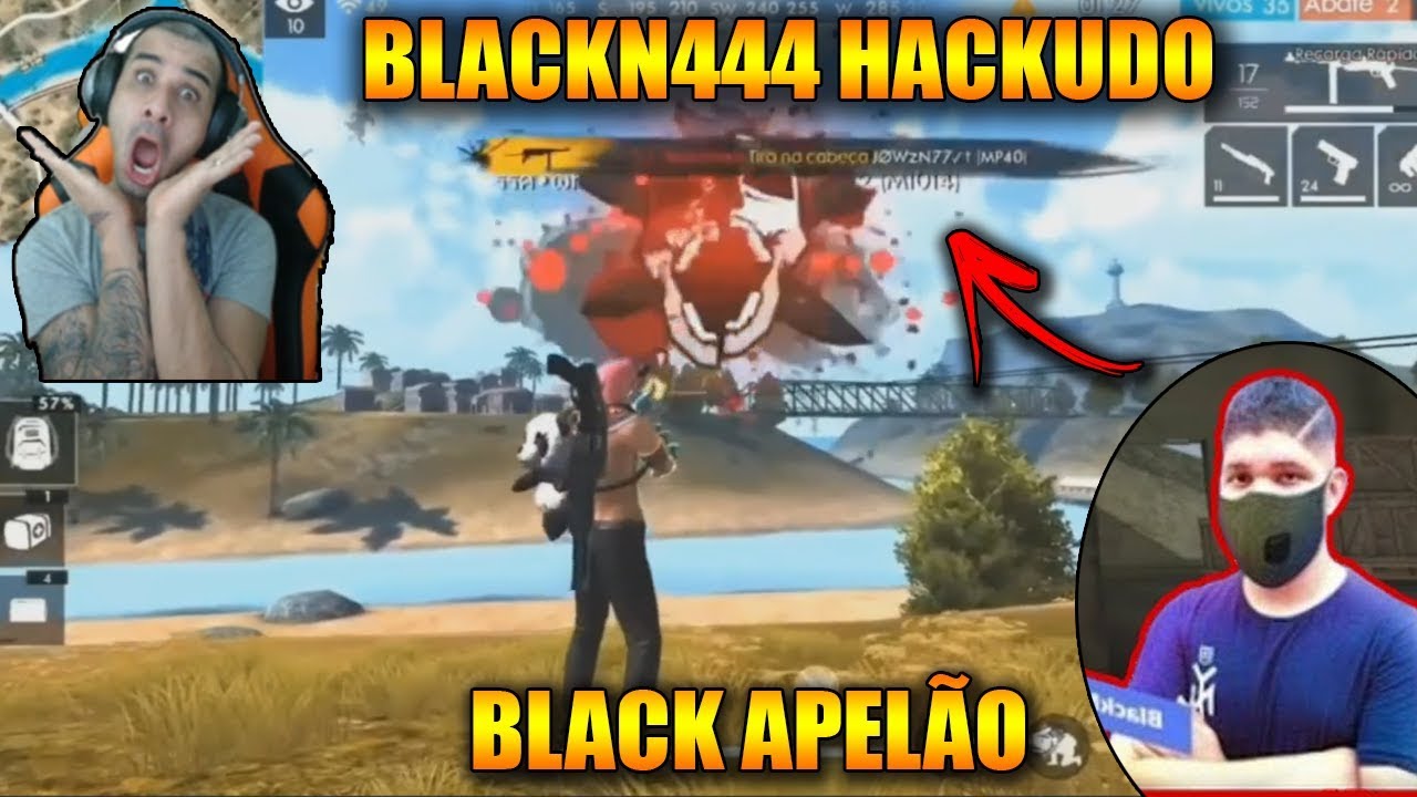 GOD WINS REAGINDO A BLACKN444 CHAMADO DE HACKER - Clips FREE FIRE