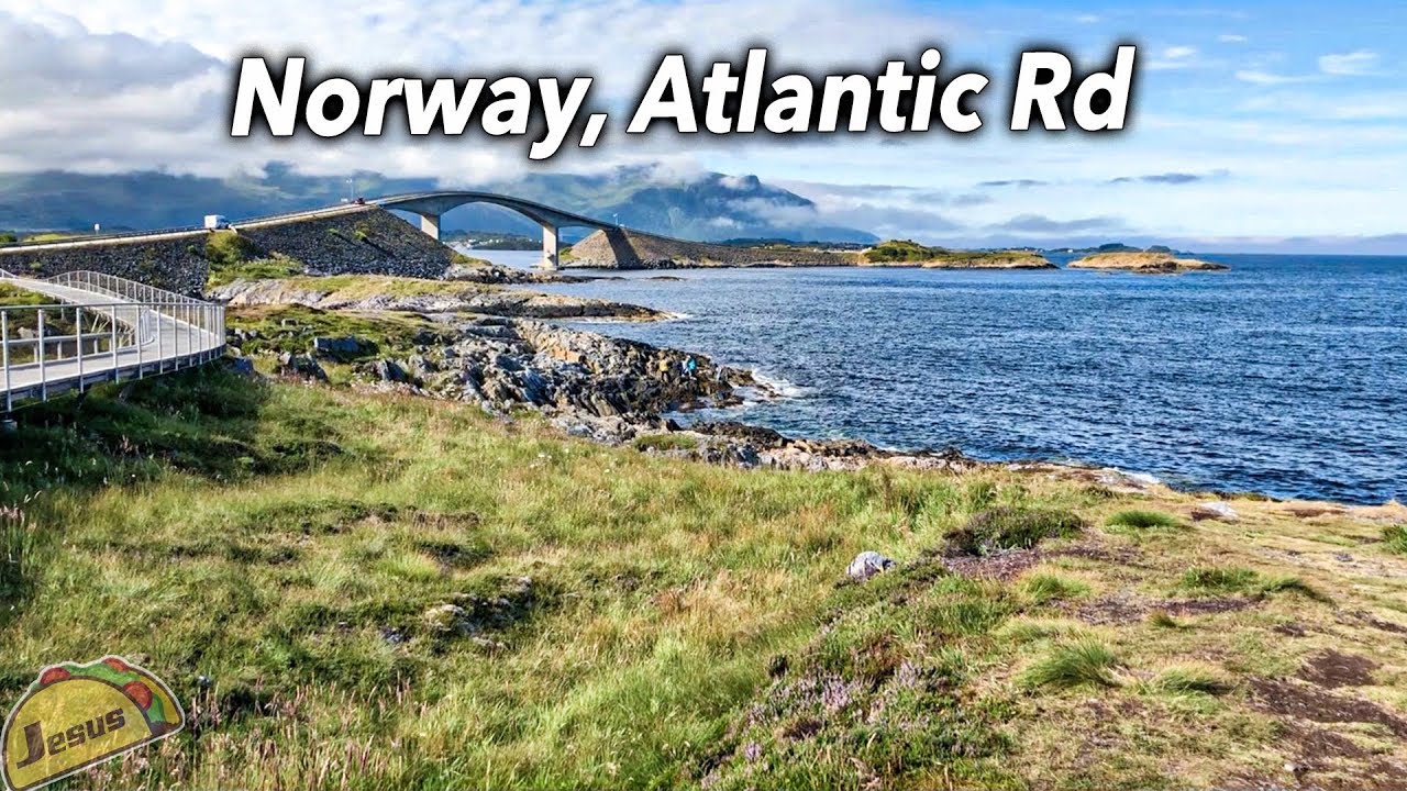Atlantic Road in NORWAY + amazing Farstad views from hiking + traveling trip progress