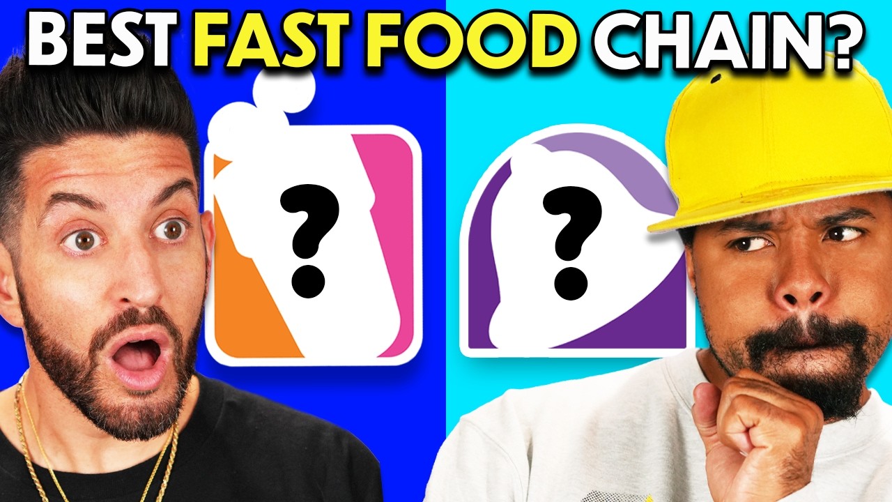 Guess The Top 5 Fast Food Chains, Mascots And Slogans! | High Five (ft. Josh Elkin!)