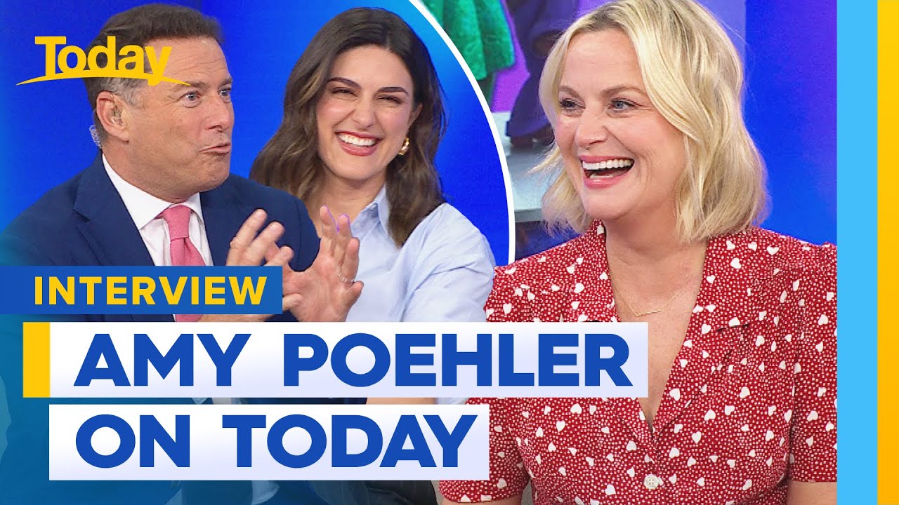 Amy Poehler's exclusive chat with Today | Today Show Australia