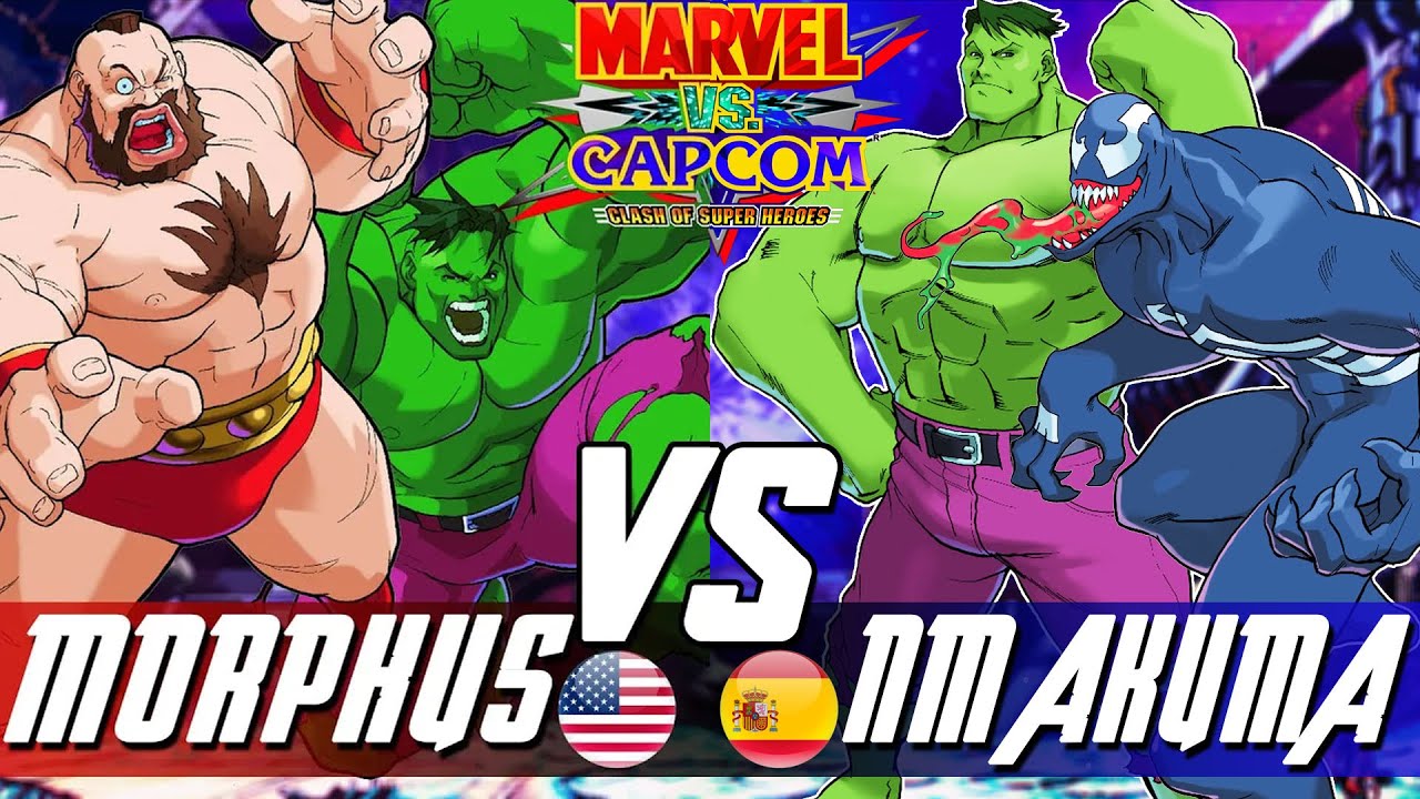 Marvel Vs Capcom:🔥morphus56k Vs NM_Akuma🔥| High Level Gameplay.