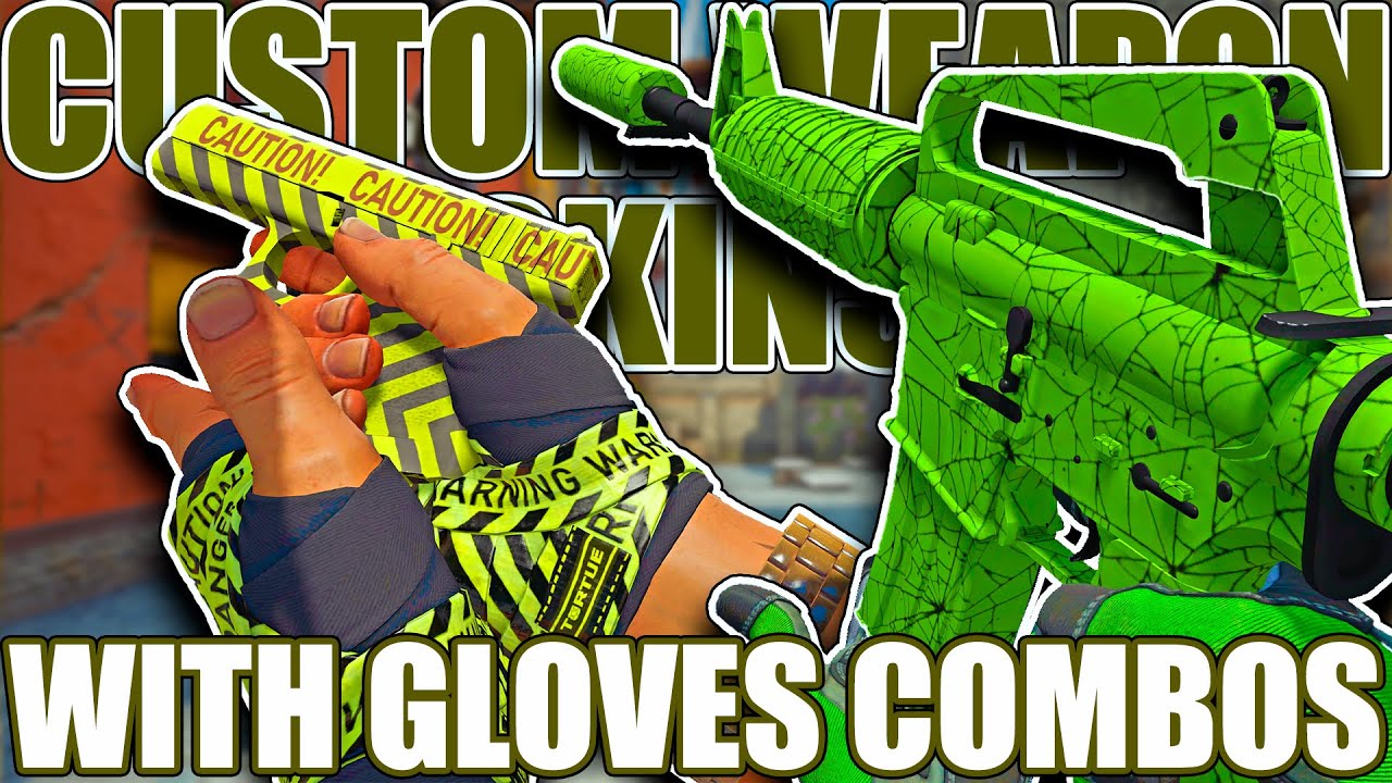 CUSTOM WEAPON SKINS WITH GLOVES COMBOS ★ CS:GO Showcase