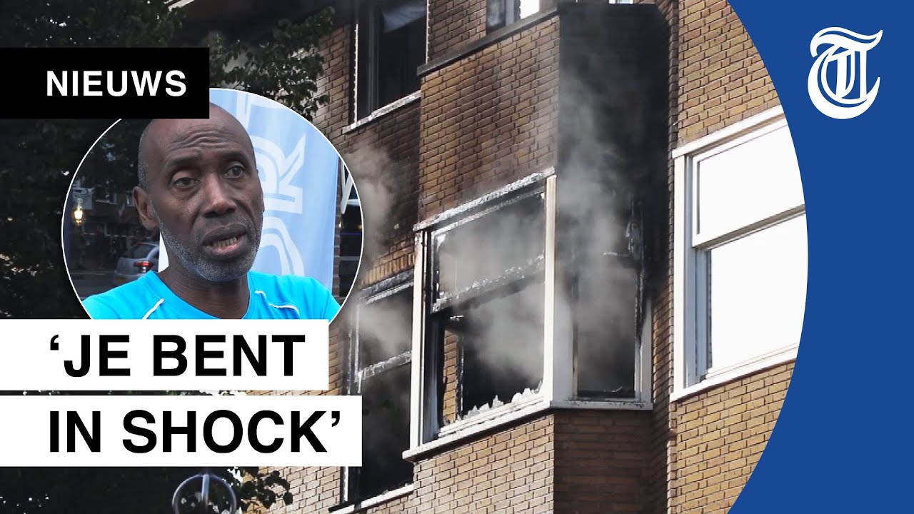 Brand in flatgebouw Amsterdam: ‘Ik riep: ‘niet springen!’’