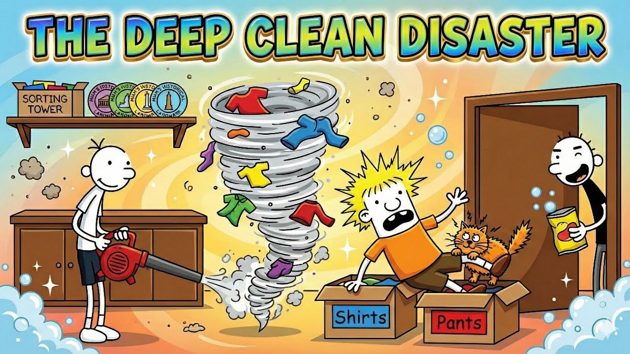 The Deep Clean  Disaster #diaryofawimpykid #fanfiction