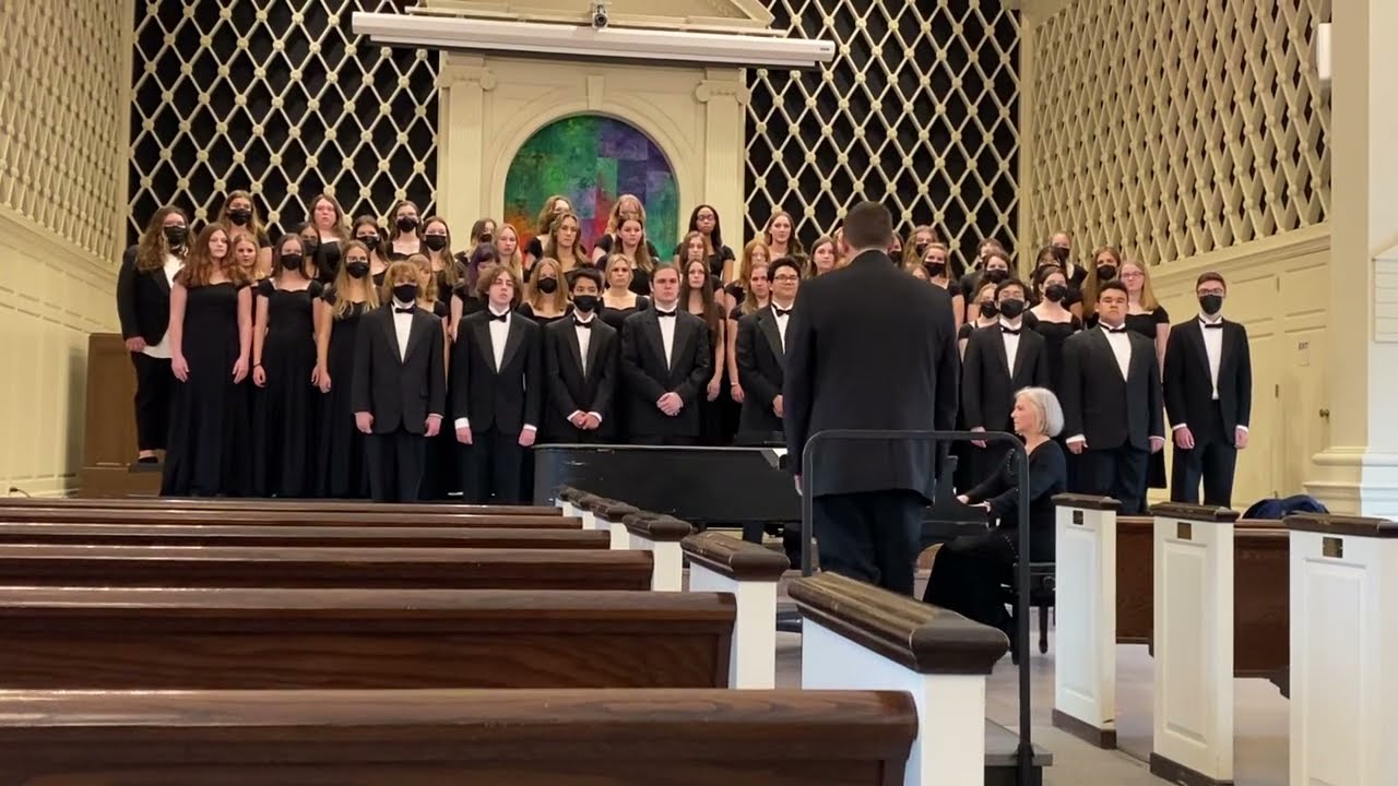 Blacksburg High School Concert Choir "Dies Irae" by Ryan Main