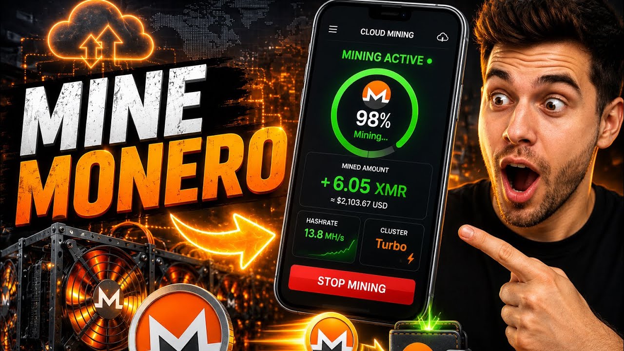 XMR Mining | How To Mine $2,000 of Monero Daily Using Your Phone