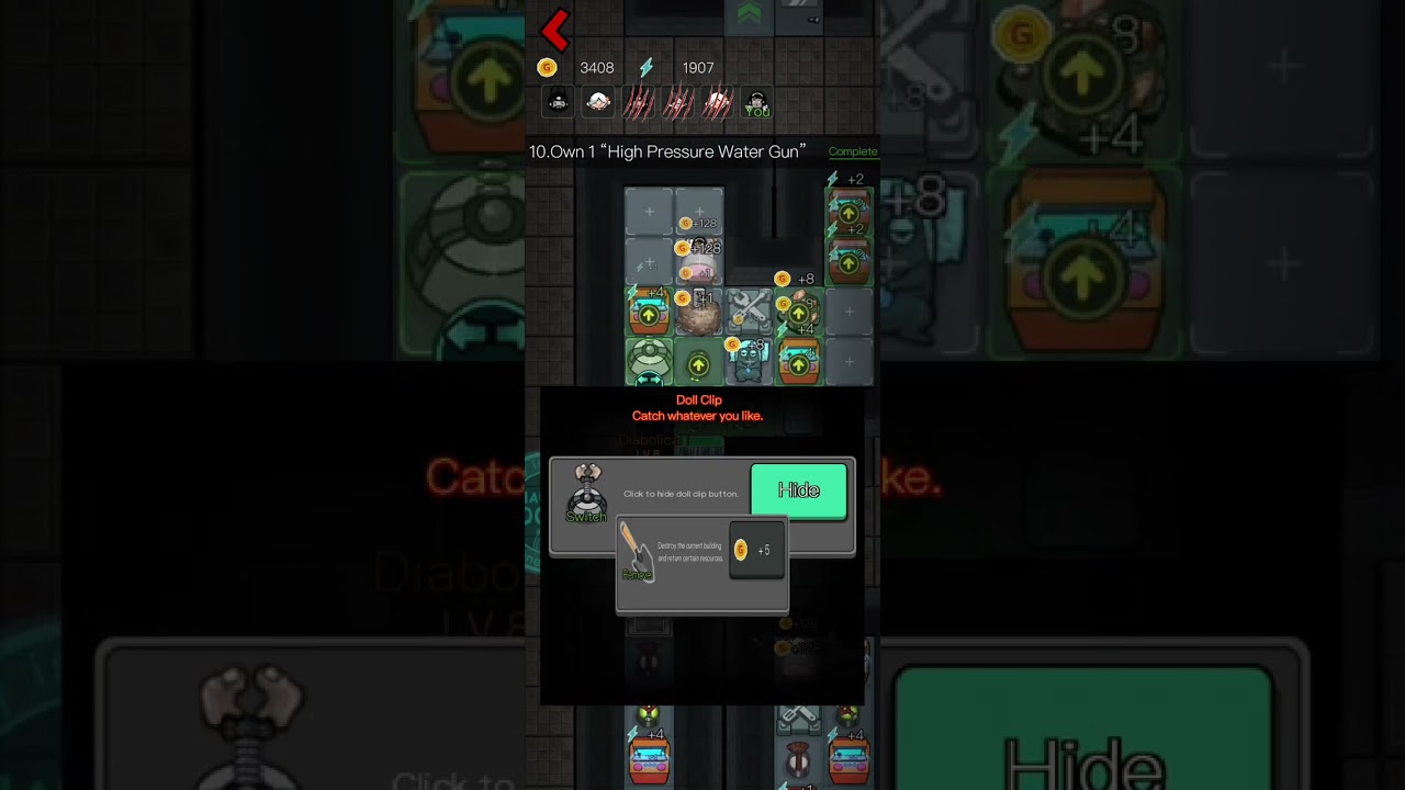 'Stealing Players’ Items While the Monster is Coming 💀#haunteddorm #funny #challenge #youtubegaming 