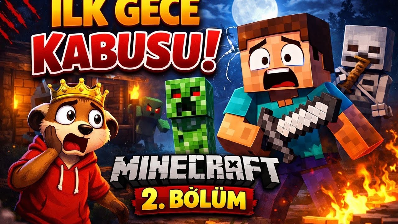  Macera Devam Ediyor! | Minecraft 2. Bölüm